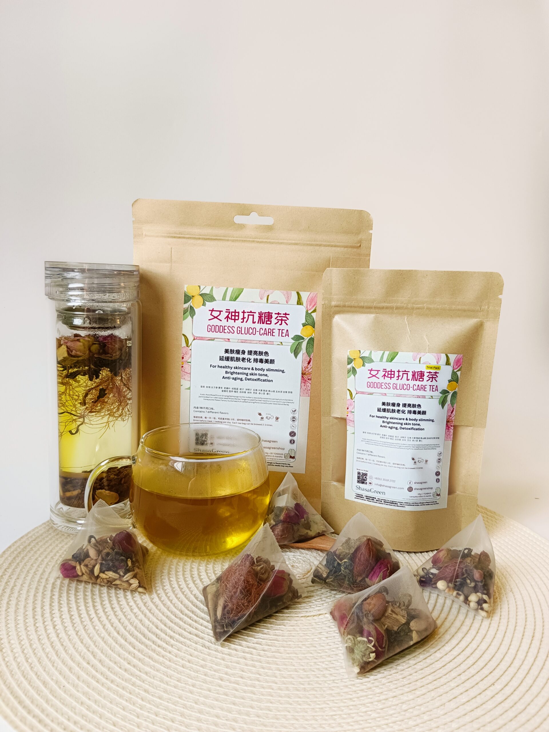 女神抗糖茶 Goddess Gluco-Care Tea - Image 4